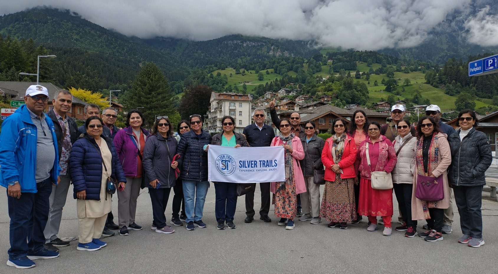 Silver Trails group in Switzerland, Europe