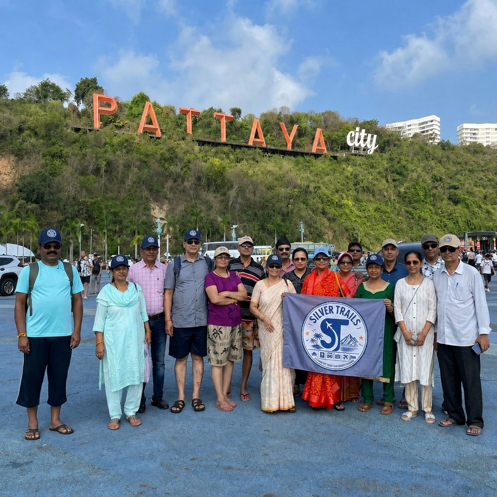 Silver Trails group at Pattaya City, Thailand